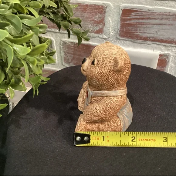 🔴 Vintage - 1984 to 1985 - Stone Critters Baby Teddy - Excellent Condition - Picture 10 of 11